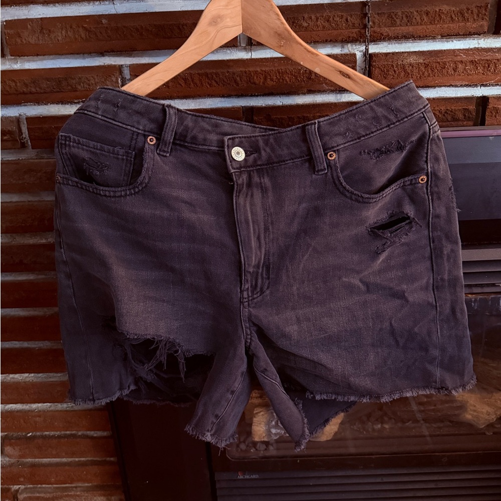 New with Tags American Eagle Outfitters Dark Denim Jean Shorts Size 14